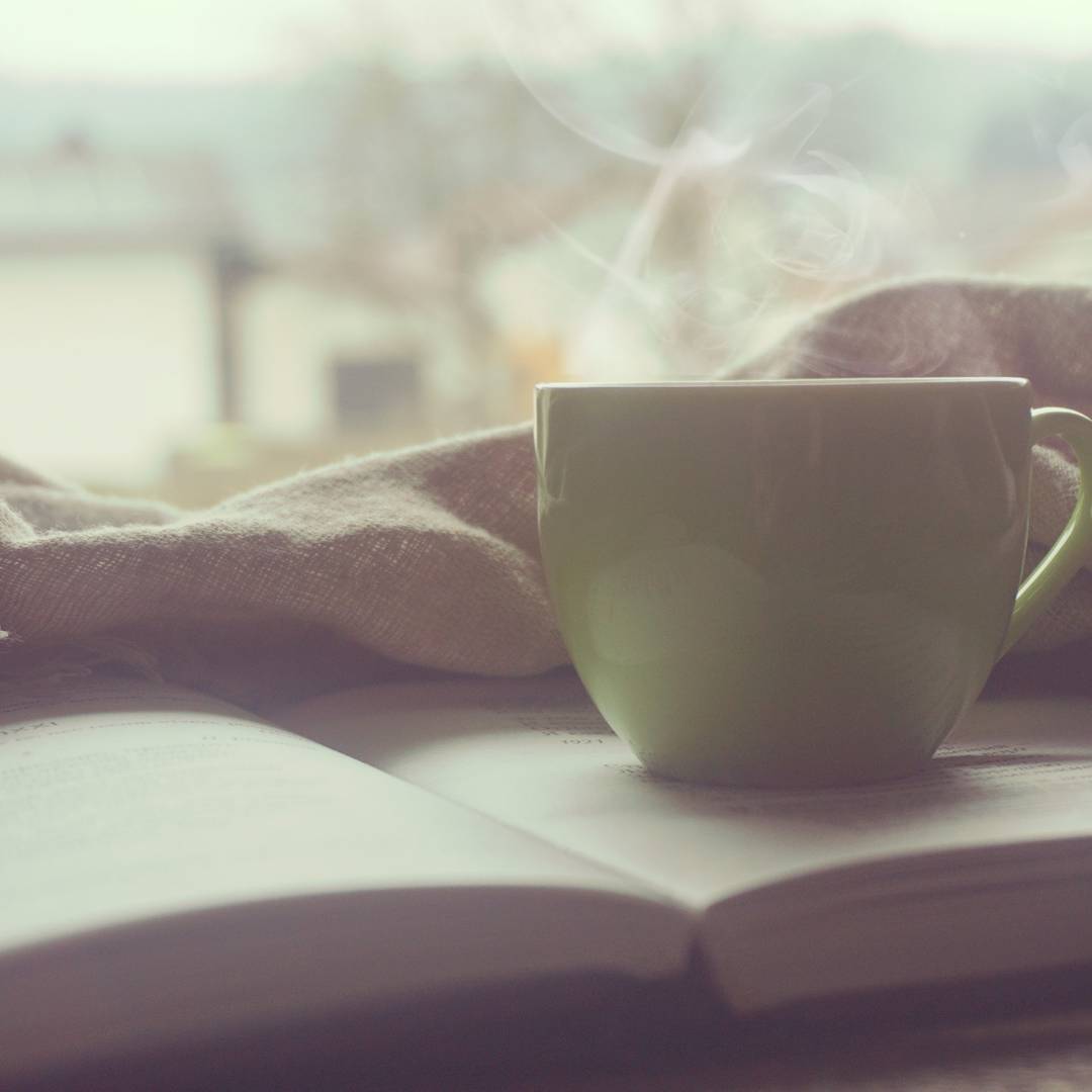 coffee and a book